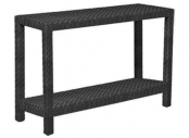 48 x 14 in. Rectangle Wicker Consul Table