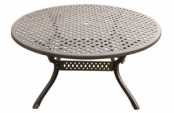 60 in. Round Weave Dining Table