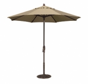6 Ft Solefin® Aluminum Button Tilt Umbrella