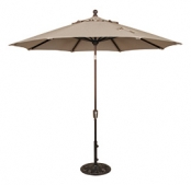 9 Ft Solefin® Aluminum Button Tilt Umbrella