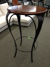 Katia Oak Veneer Bar Table