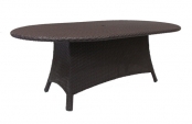 80 x 48 in. Oval Atlantis Dining Table