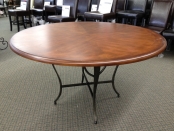 Carley Oak Veneer Dining Table