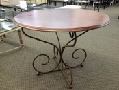 Conroe Oak Veneer Dining Table