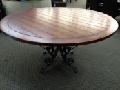 Newport Oak Veneer Dining Table
