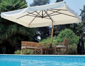 P19 13 x 10 Ft Rectangle Sunbrella® Cantilever