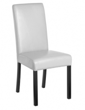 Annabelle Leather Dining Chair — White