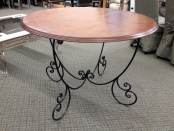 Prescott Oak Veneer Dining Table