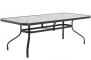Essex 72 x 42 in. Rectangle Glass Dining Table